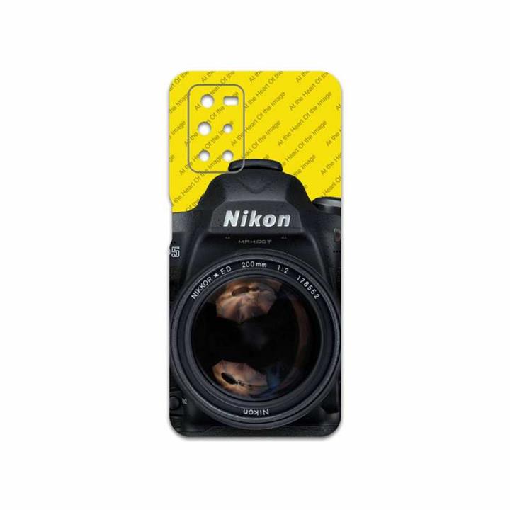 برچسب پوششی ماهوت مدل Nikon-Logo مناسب برای گوشی موبایل شیائومی Redmi Note 11 4G MAHOOT Nikon-Logo Cover Sticker for Xiaomi Redmi Note 11 4G